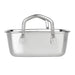 Olympia Table Presentation Square Dish Stainless Steel 115x115mm Olympia