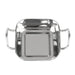 Olympia Table Presentation Square Dish Stainless Steel 115x115mm Olympia