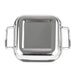 Olympia Table Presentation Square Dish Stainless Steel 115x115mm Olympia