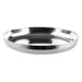 Olympia Hammered Stainless Steel Round Tray 260x35mm Olympia