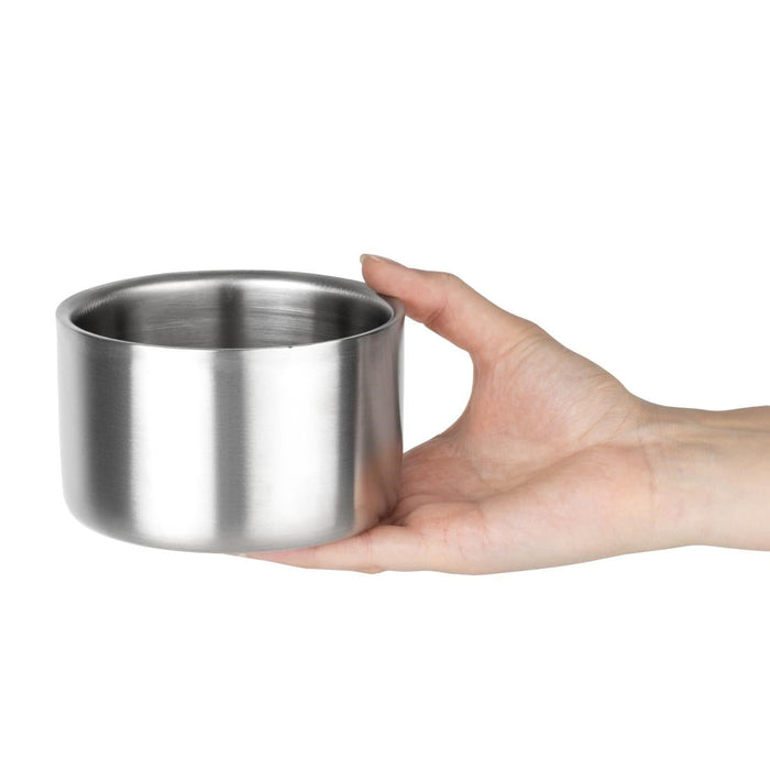 Olympia Double Wall Stainless Steel Wine and Champagne Coaster Olympia