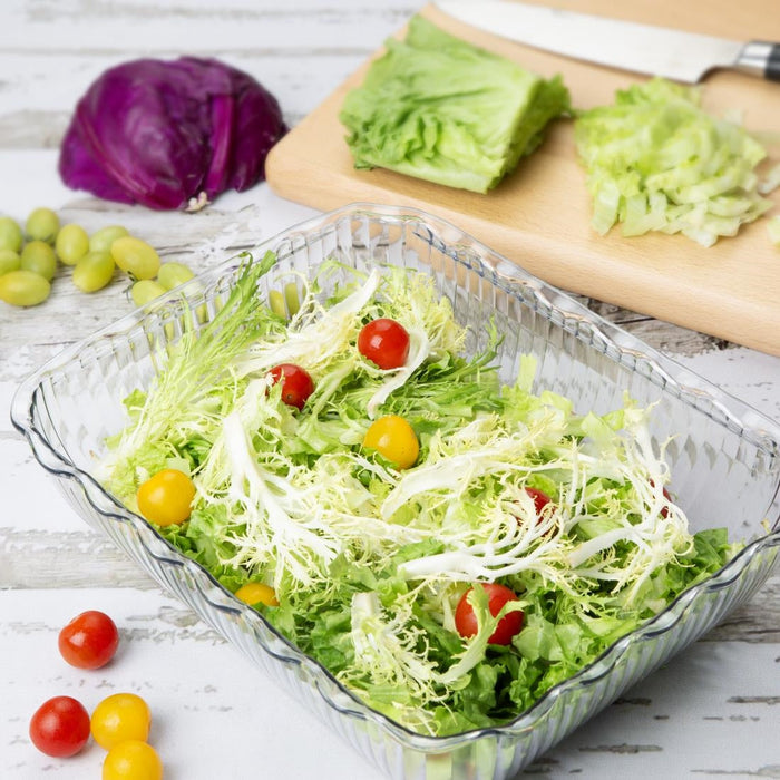Olympia Kristallon Large Salad Crock - Clear Olympia