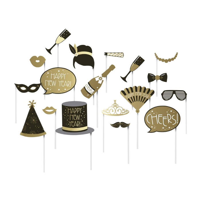 Swantex New Year Selfie Photo Kit (8 Pack) Swantex