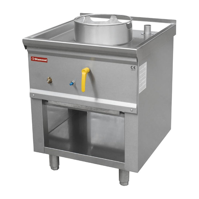 In-line wok burner Ø 290 mm. 21.44kW. Special-to-order