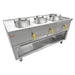 In-line wok burners Ø 290 mm. 21.44kW. Special-to-order