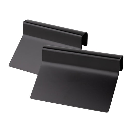 APS Inscription Labels Black 80x15x55mm (2 Pack) APS