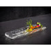 APS Takashi Sushi Board Clear Glass 190x65mm APS