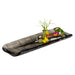 APS Takashi Sushi Board French Grey Glass 190x65mm APS