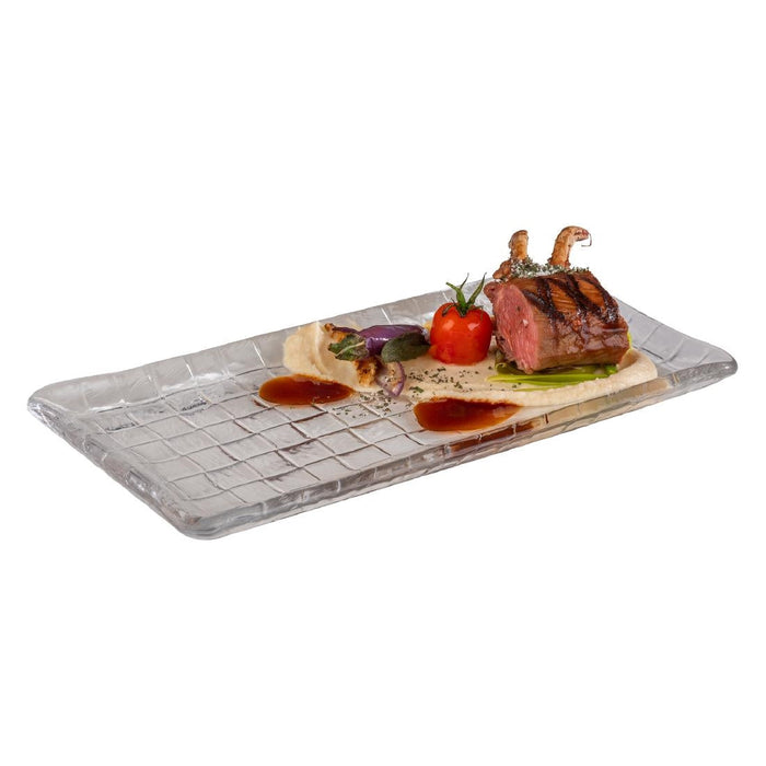 APS Takashi Sushi Board Clear Glass 295x155mm APS
