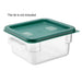 Hygiplas Polycarbonate Square Storage Container 1.5Ltr Vogue
