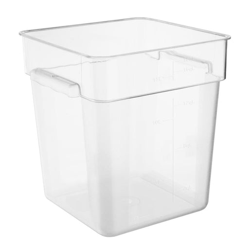 Capacity: 15Ltr. Material: Polycarbonate. Colour: Clear