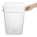 Hygiplas Polycarbonate Square Storage Container 20Ltr Vogue