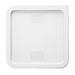 Hygiplas Square Food Storage Container Lid White Large Vogue