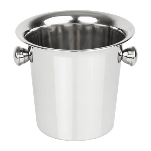 Olympia Mini Fluted Ice Bucket Stainless Steel Olympia