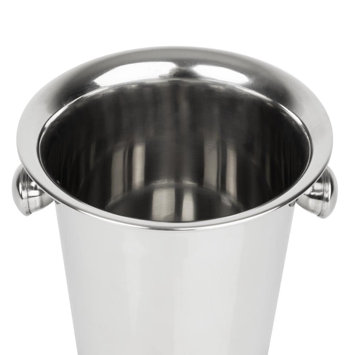 Olympia Mini Fluted Ice Bucket Stainless Steel Olympia
