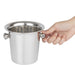 Olympia Mini Fluted Ice Bucket Stainless Steel Olympia