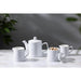 Olympia Whiteware Pier Sugar Bowls with Lids 250ml (6 Pack) Olympia