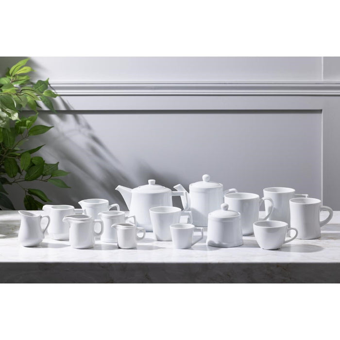 Olympia Whiteware Flat White Cups 170ml (12 Pack) Olympia