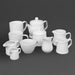 Olympia Whiteware Handled Jugs 130ml (12 Pack) Olympia