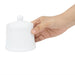 Olympia Whiteware Pier Sugar Bowls with Lids 250ml (6 Pack) Olympia