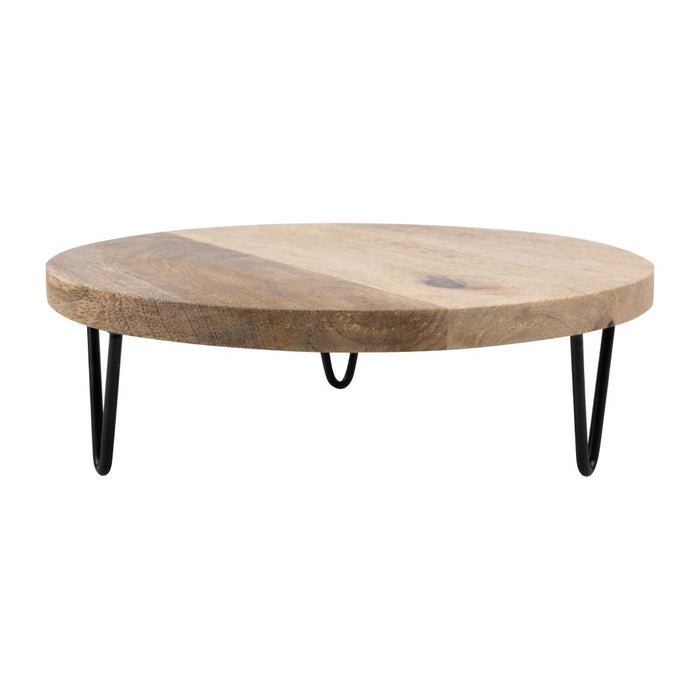 300(Ø)x80(H)mm. Material: Mango Wood