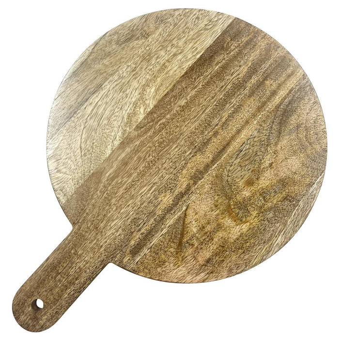 Olympia Round Handled Display Stand Mango Wood with Metal Legs 400x300x80mm Olympia