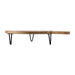 Olympia Round Handled Display Stand Mango Wood with Metal Legs 400x300x80mm Olympia