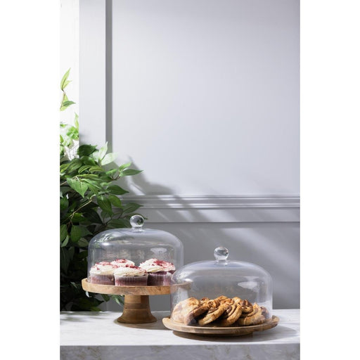 Olympia Cake Stand Mango Wood 330x120mm Olympia