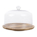 Olympia Revolving Cake Stand Mango Wood 330mm Olympia