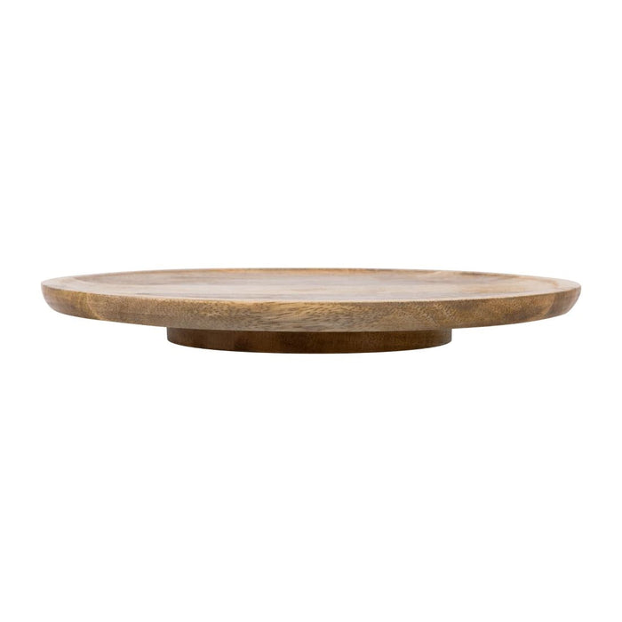 Olympia Revolving Cake Stand Mango Wood 330mm Olympia