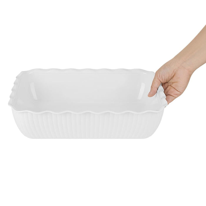 Olympia Kristallon Large Salad Crock - White Olympia