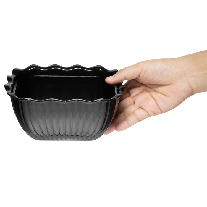 Olympia Kristallon Small Salad Crock - Black Olympia