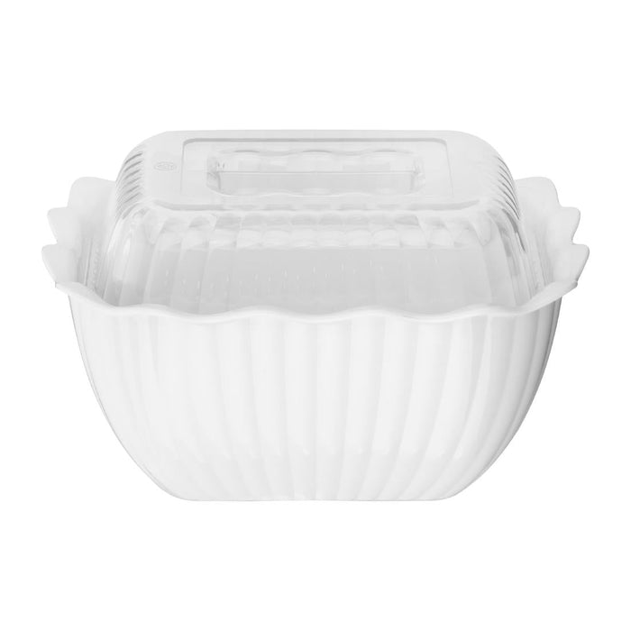Olympia Kristallon Small Salad Crock - White Olympia