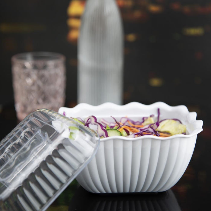 Olympia Kristallon Small Salad Crock - White Olympia