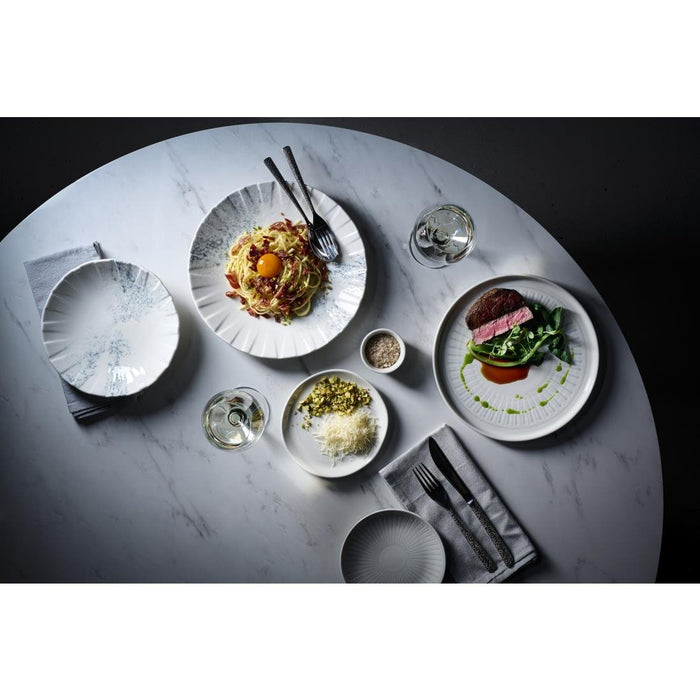 Churchill Smoke Grey Coupe Plates 237mm (6 Pack) Churchill