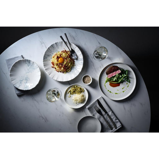 Churchill Era Grey Walled Plates 260mm (6 Pack) Churchill Super Vitrified