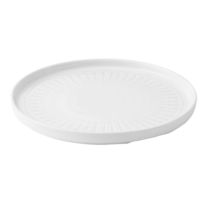 Churchill Era Grey Walled Plates 260mm (6 Pack) Churchill Super Vitrified