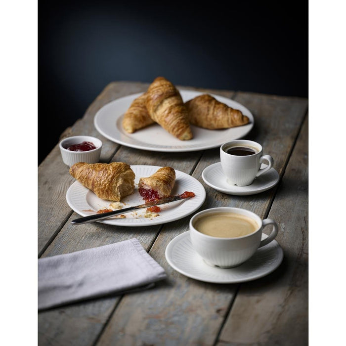 Churchill Era Grey Espresso Saucers 115mm (12 Pack) Churchill Super Vitrified