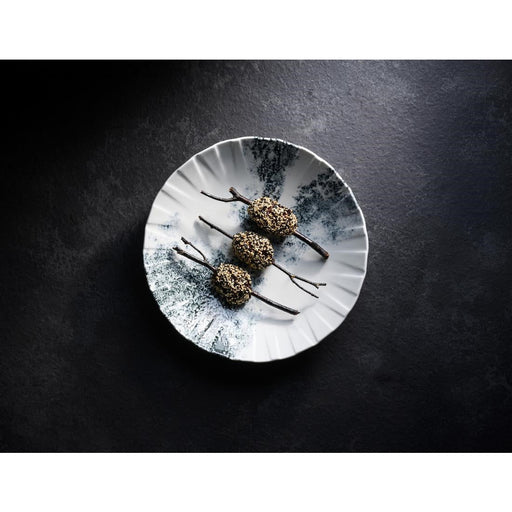 Churchill Smoke Black Coupe Plates 237mm (6 Pack) Churchill