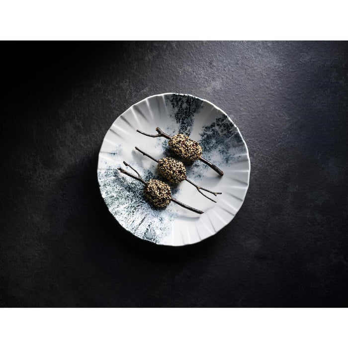 Churchill Smoke Black Coupe Plates 237mm (6 Pack) Churchill