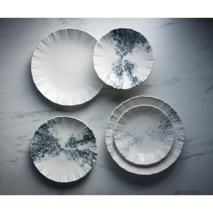 Churchill Smoke Black Coupe Plates 237mm (6 Pack) Churchill