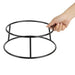 Olympia Non-Slip Multi-Round Riser Black Wire 230x260x100mm Olympia