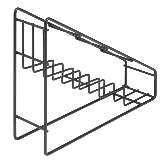 Olympia Syrup Bottle Stand Black Wire 400x105x320mm Olympia