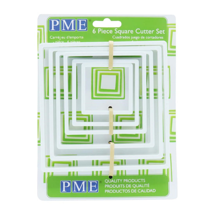 PME Classic Square Cutter (6 Pack) PME
