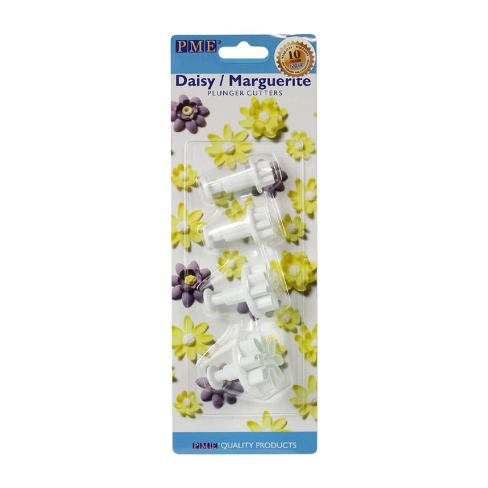 PME Floral Daisy Plunger Cutter Marguerite (4 Pack) PME