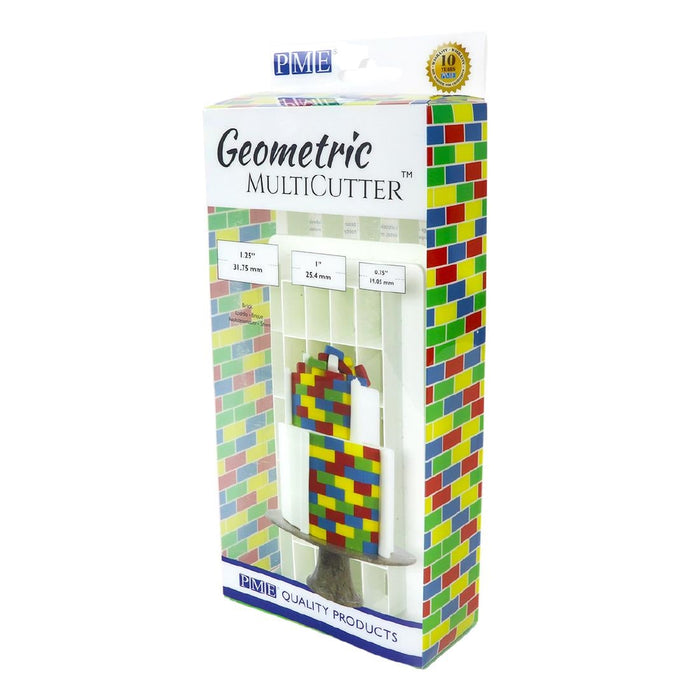 PME Geometric MultiCutter Brick (3 Pack) PME