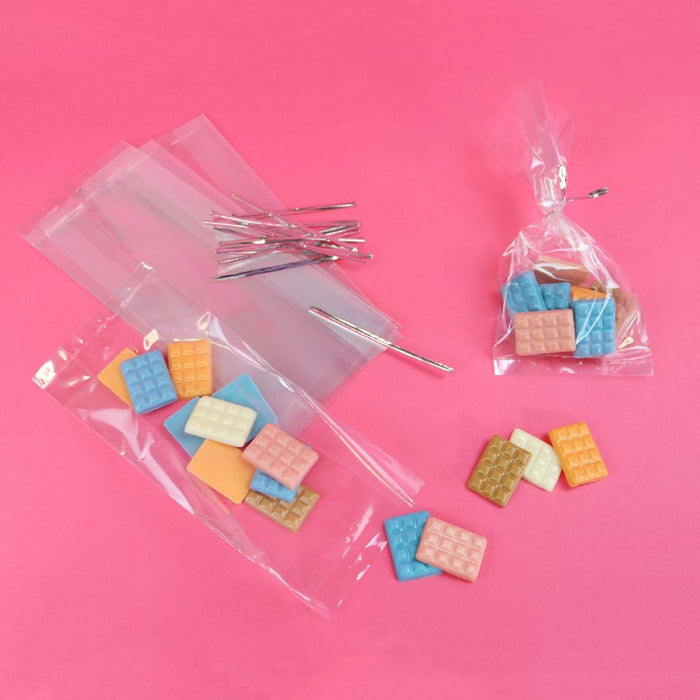 PME Party Bags with Silver Ties (25 Pack) PME