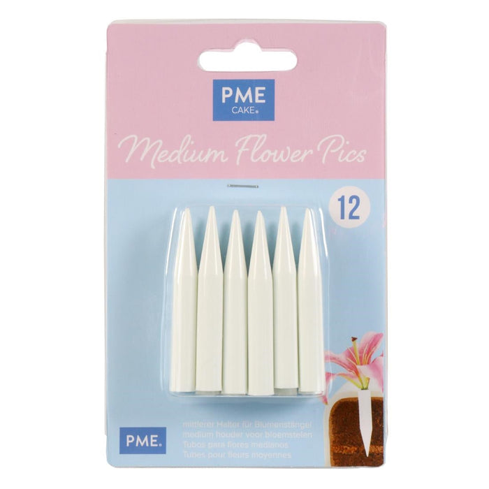PME Medium Flower Pics (12 Pack) PME