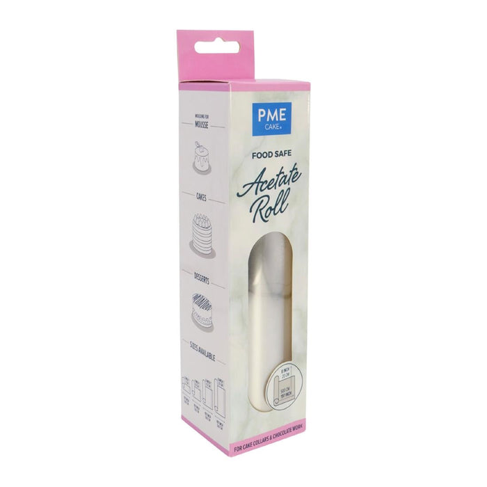 PME Food Safe Acetate 5 Meter Roll 200mm PME