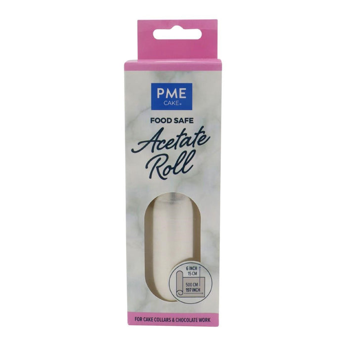 PME Food Safe Acetate 5 Meter Roll 150mm PME